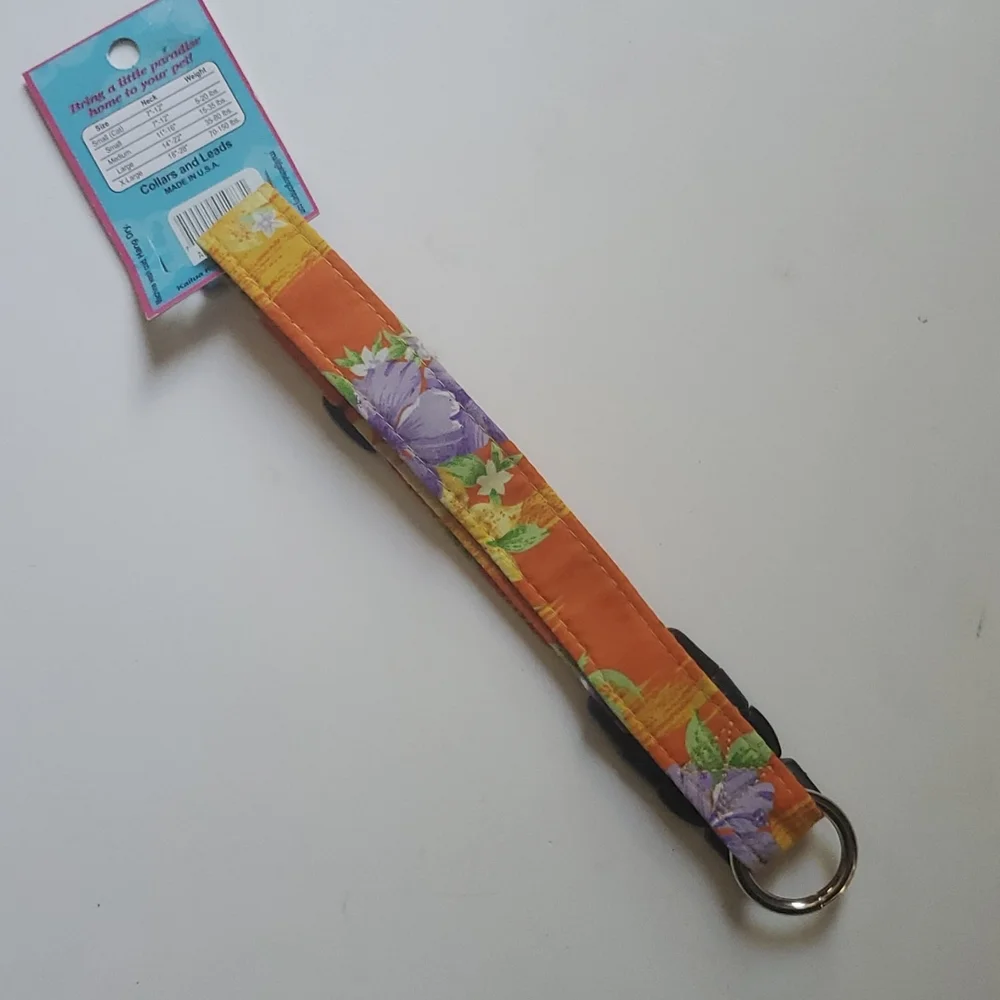 HP 👏 Aloha Dog Company Flower Collar-Large